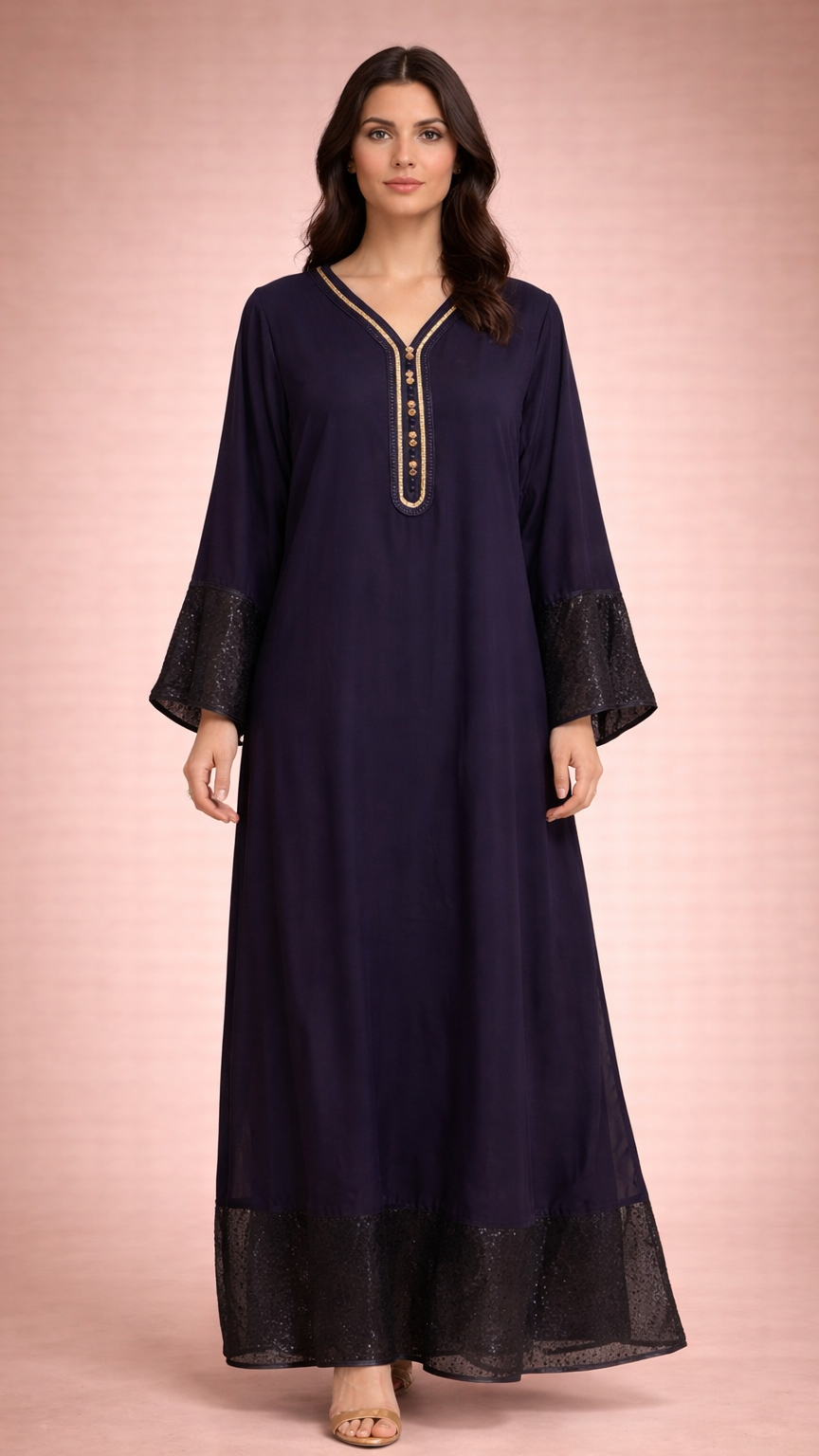 A103 – دراعة رويال نايت (لون واحد)