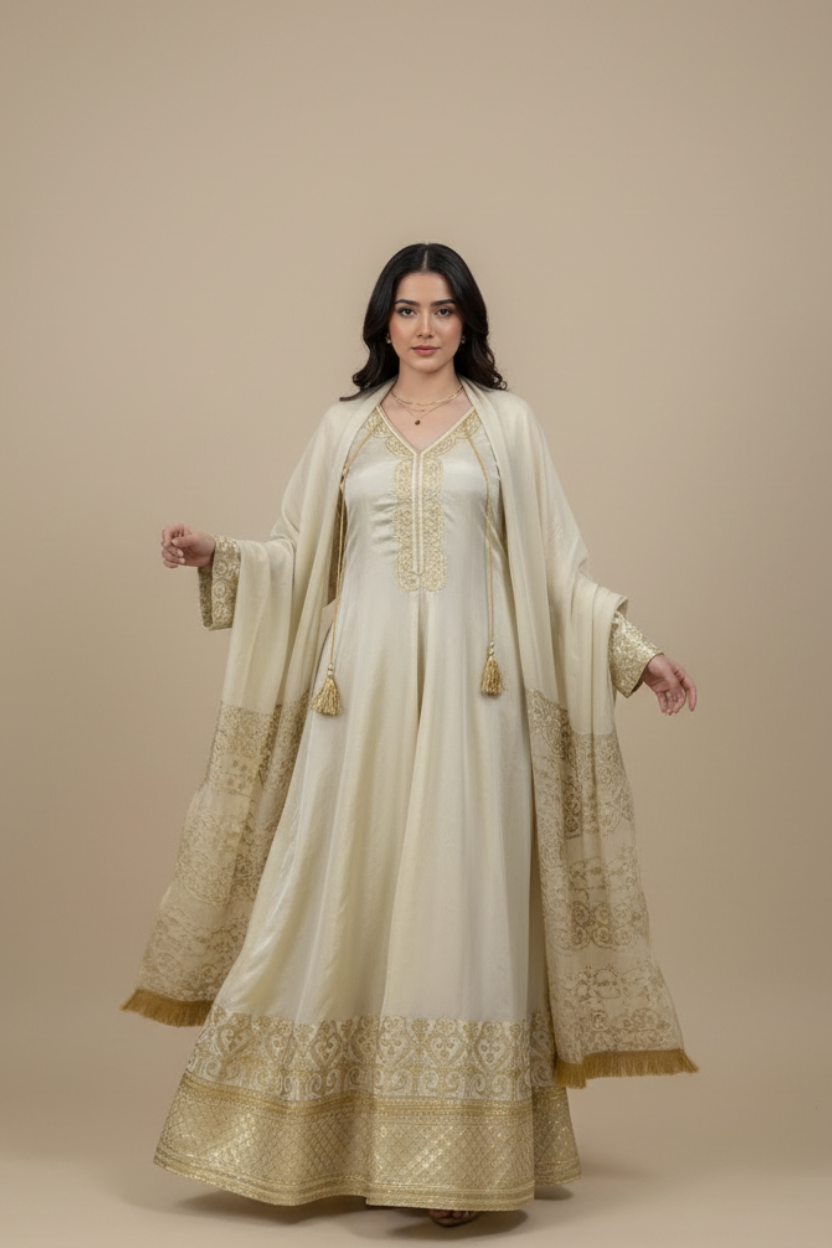 A85 –طقم نور العاجي قطعتين