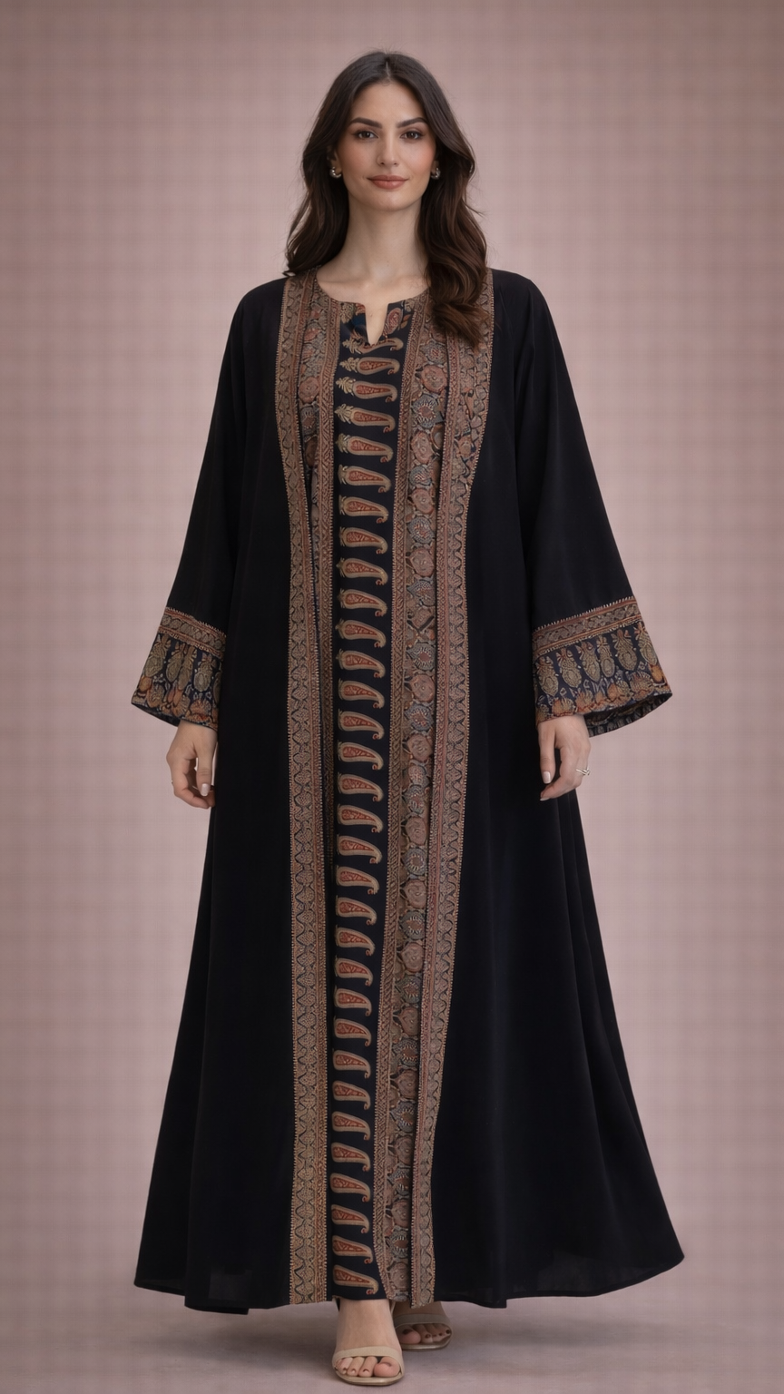 A121 – دراعة هيريتدج بطبقتين (قطعتين)