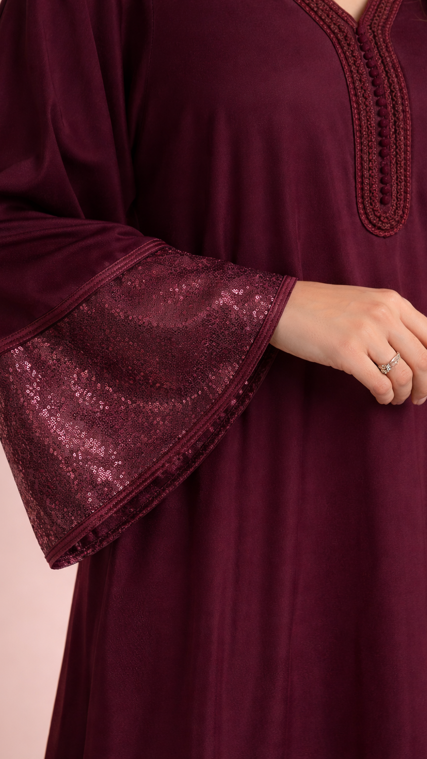 A102 – دراعة نوار فلو (لونين)