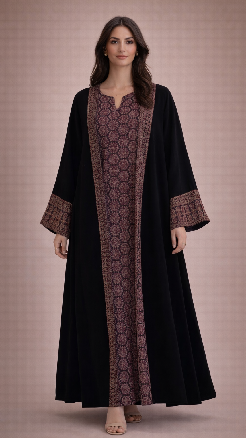 A119 – دراعة هيريتدج بطبقتين (قطعتين)