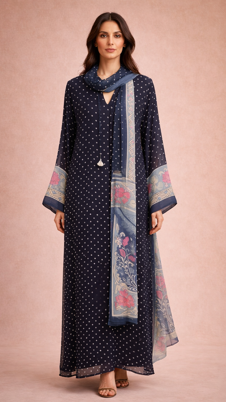 A106 – دراعة بولكا بلوم (٣ ألوان)