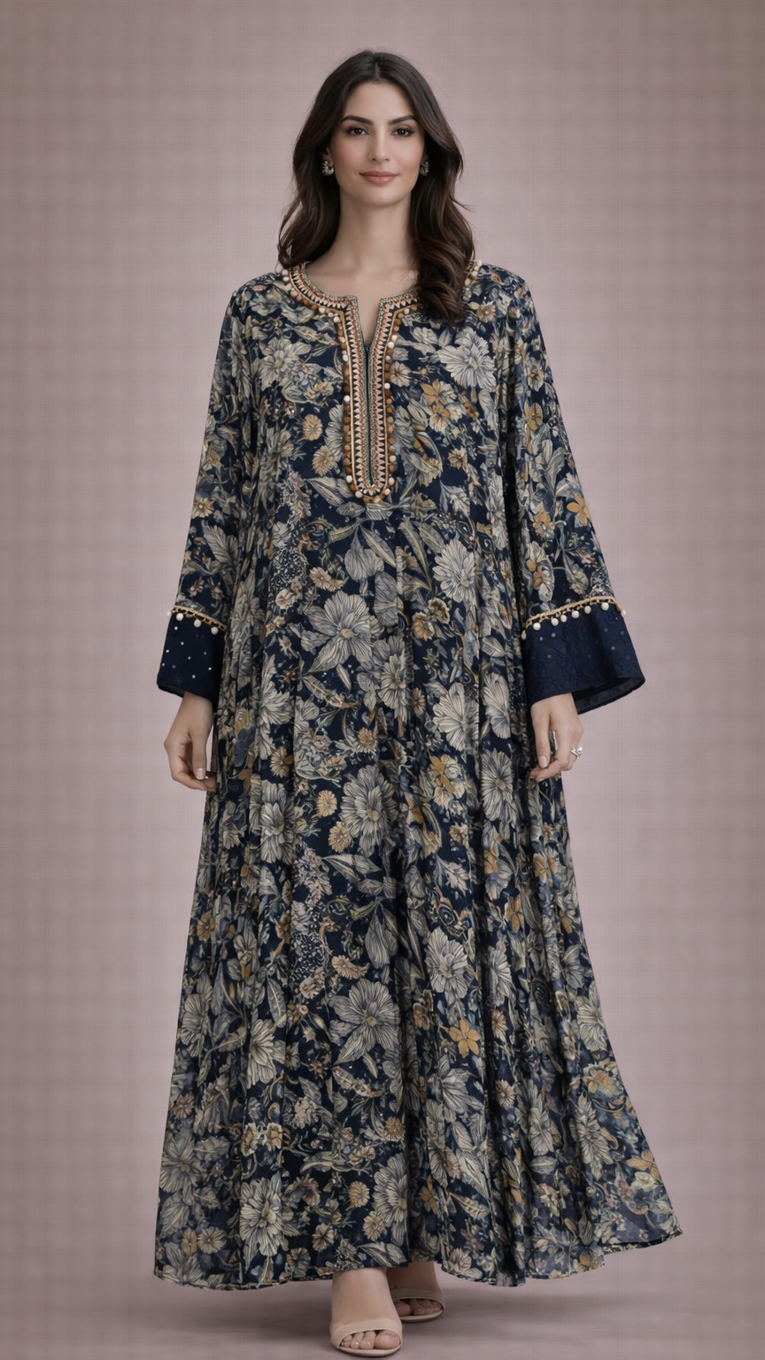 A112 – دراعة فلورال هيريتدج (4 ألوان)