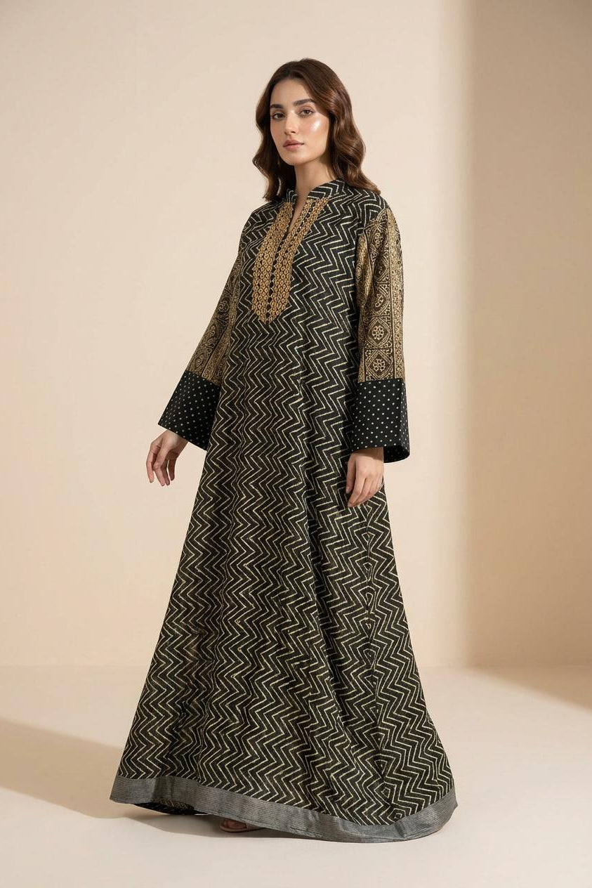 A91-دراعة بنقشة الزيكزاك — متوفرة بـ 5 ألوان