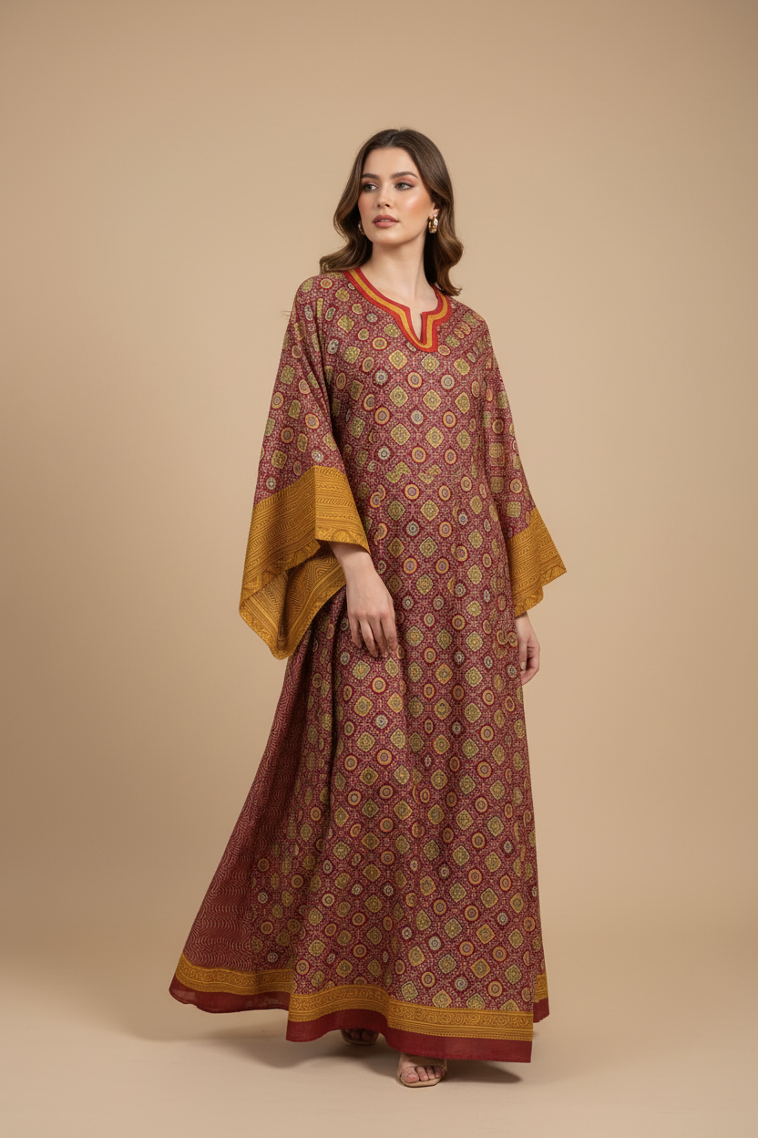 A79 –دراعة زافيرا موزاييك – متوفرة بـ 5 ألوان